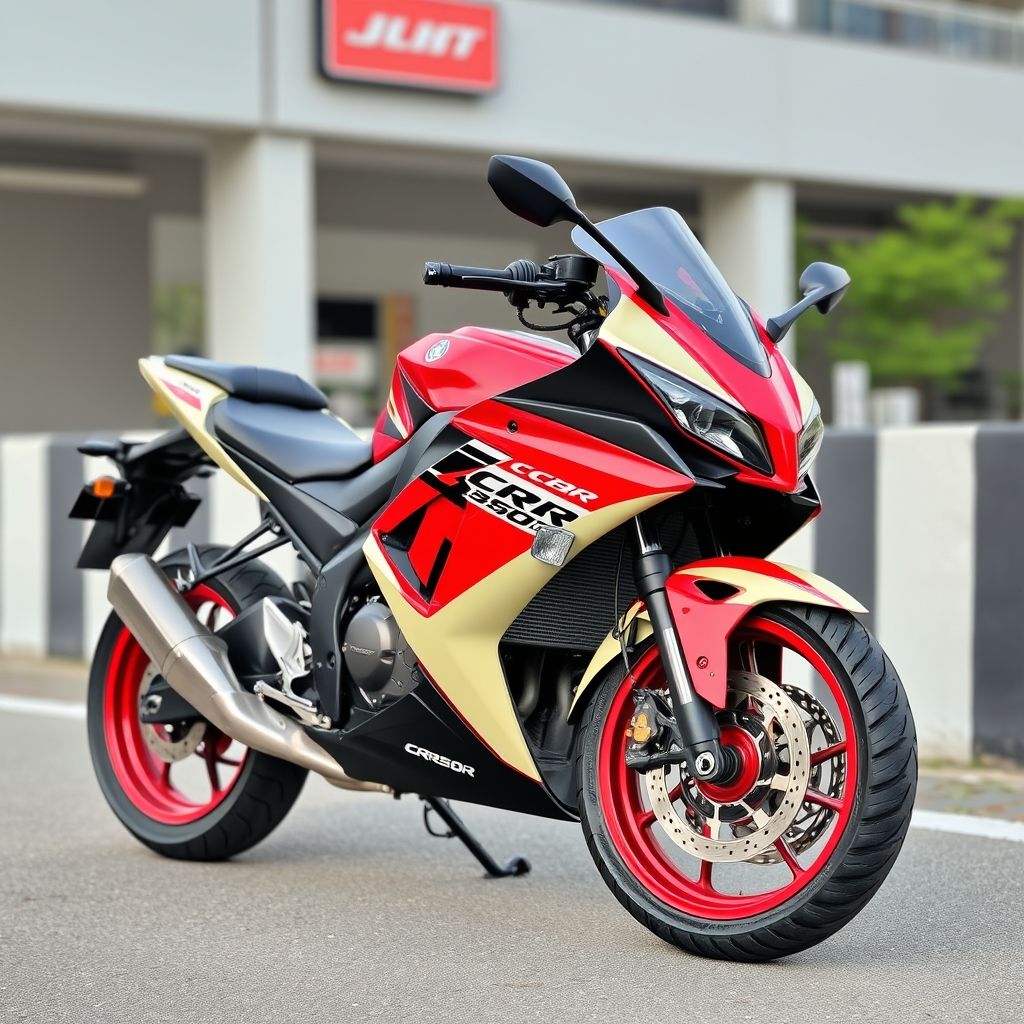 เพิ่มความปลอดภัยให้ CBR650R ด้วยของแต่ง